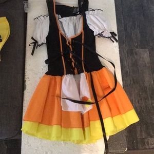 Candy Corn Witch Costume